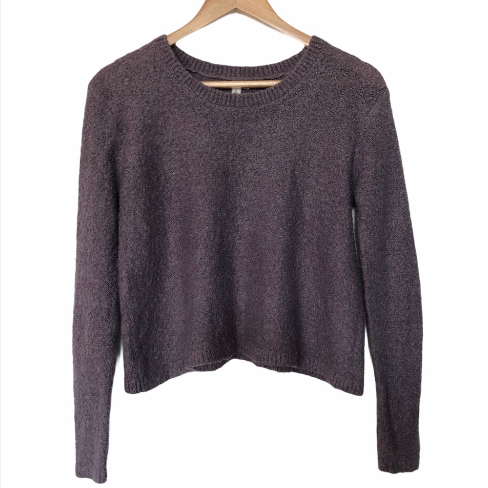 Bp Textured Scoop Neck Pullover Sweater Size Small